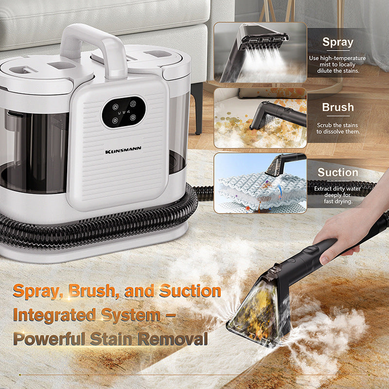 Portable Carpet & Upholstery Steam Cleaner Machine