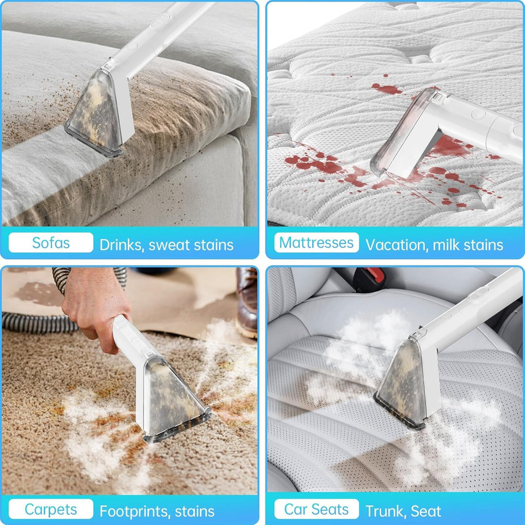 Portable Carpet & Upholstery Steam Cleaner Machine