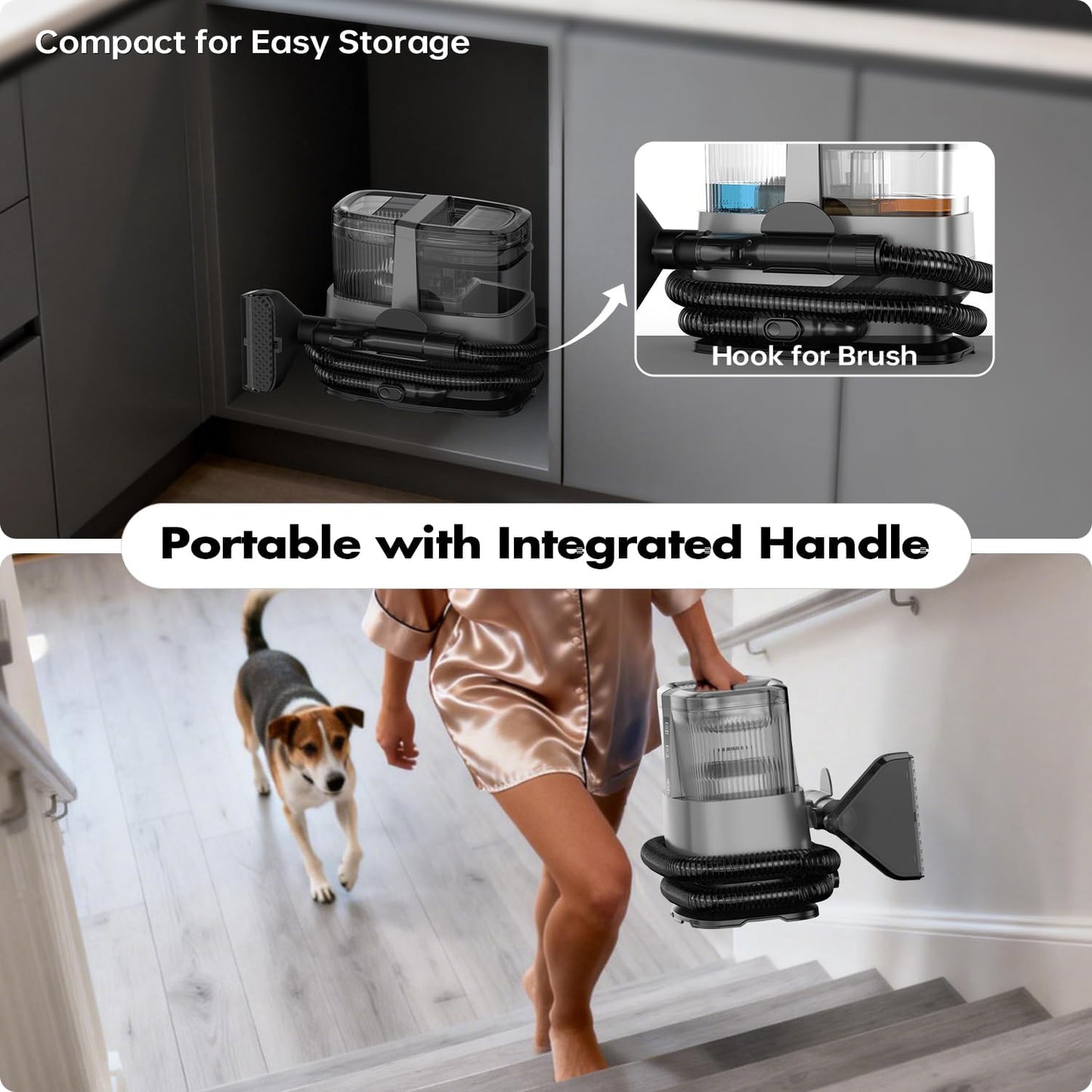 Portable Carpet & Upholstery Spot Cleaner Machine