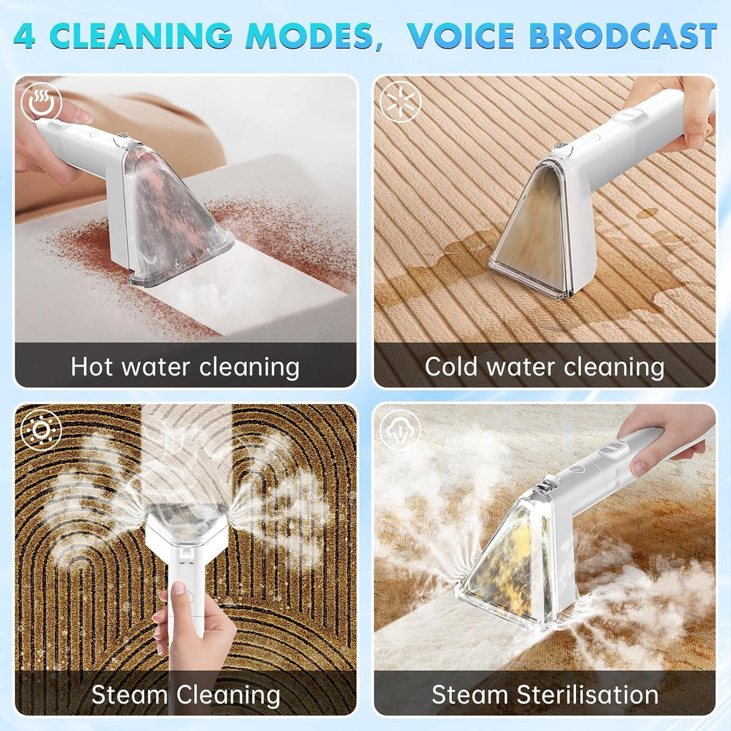 Portable Carpet & Upholstery Steam Cleaner Machine
